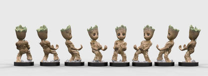 Marvel Cable Guys Ladding Stand Baby Groot 20 cm