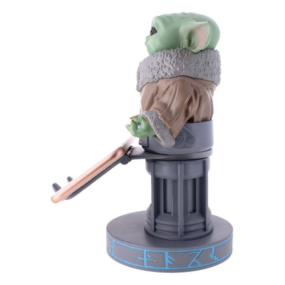 Star Wars De Mandaloriaanse kabeljongens die stand grogu 20 cm laden