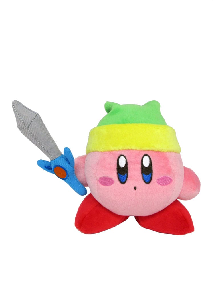 Kirby peluche Kirby avec épée 12 cm