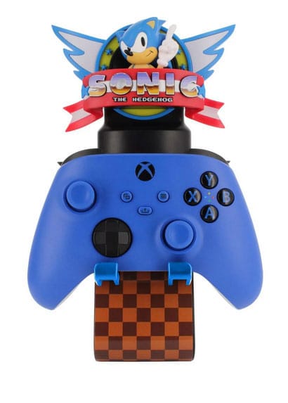 Sonic the Hedgehog cable chicos Ikons Light-Up Charging Stand Logotipo de 20 cm