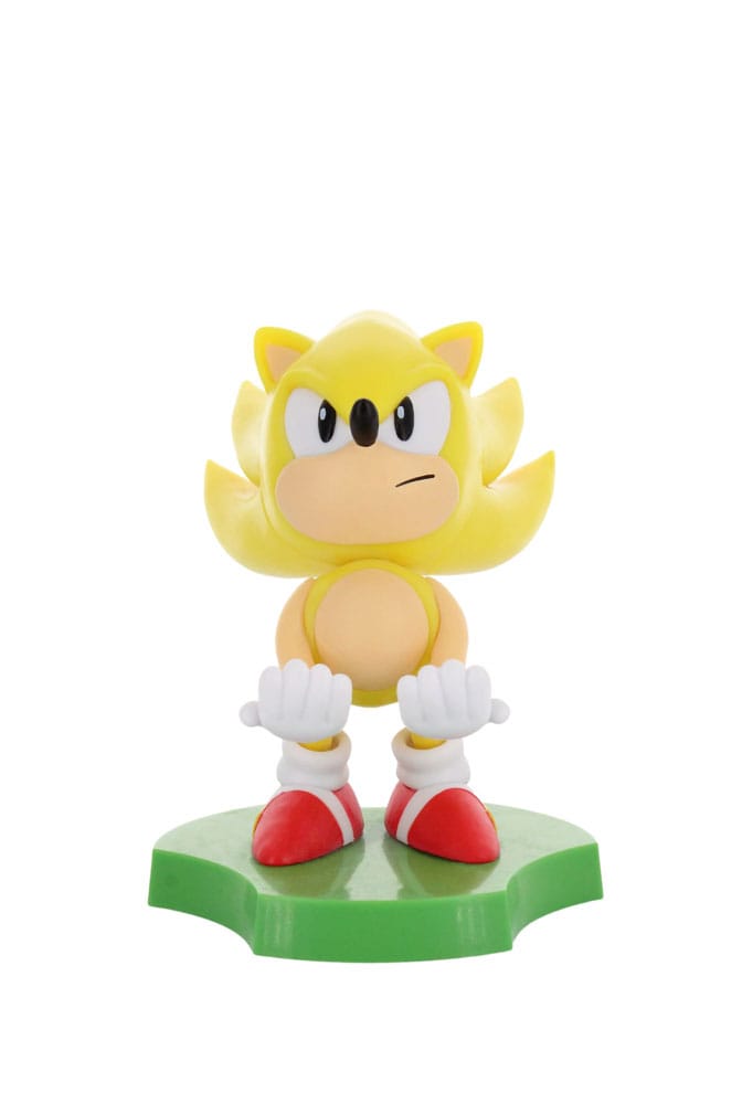Sonic the Hedgehog Holdems Mini Holder Super Sonic 10 cm