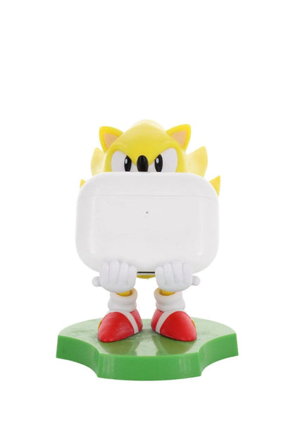 Sonic the Hedgehog Holdems Mini Holder Super Sonic 10 cm