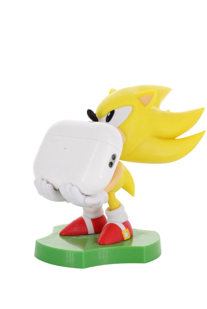 Sonic the Hedgehog Holdems Mini Holder Super Sonic 10 cm