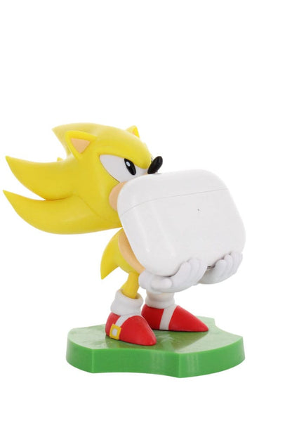 Sonic the Hedgehog Holdems Mini Holder Super Sonic 10 cm