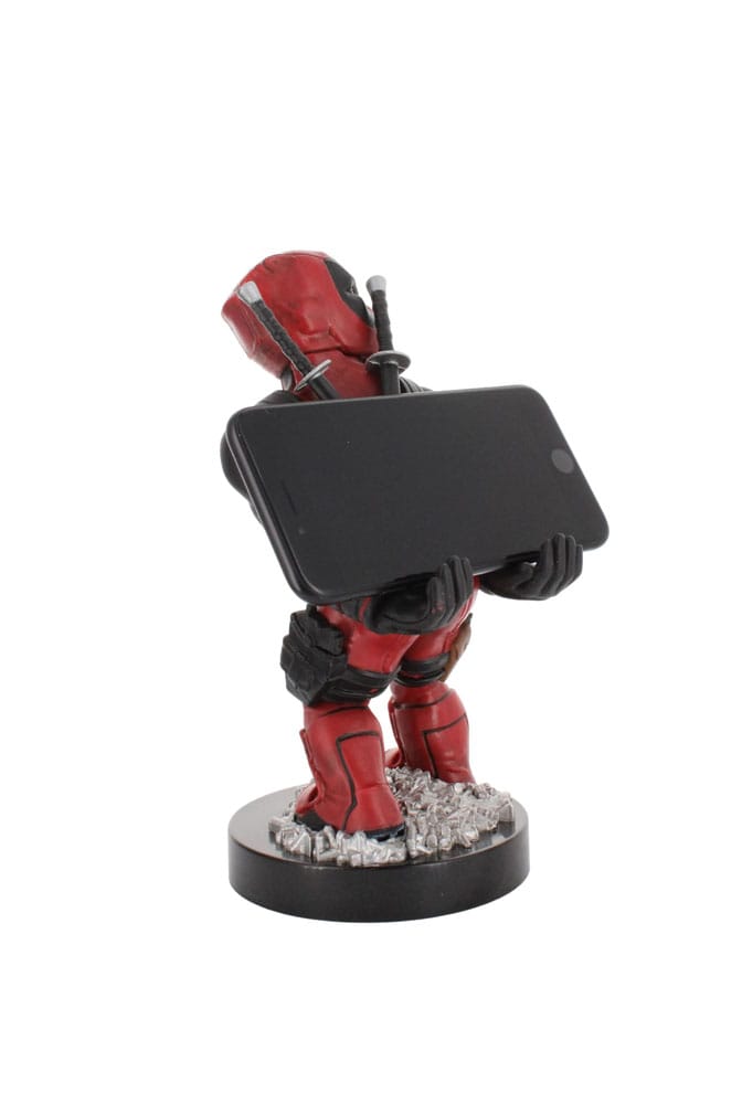 Marvel Cable Guys Charging Stand Deadpool 3 die de achterste 22 cm omhoog brengen