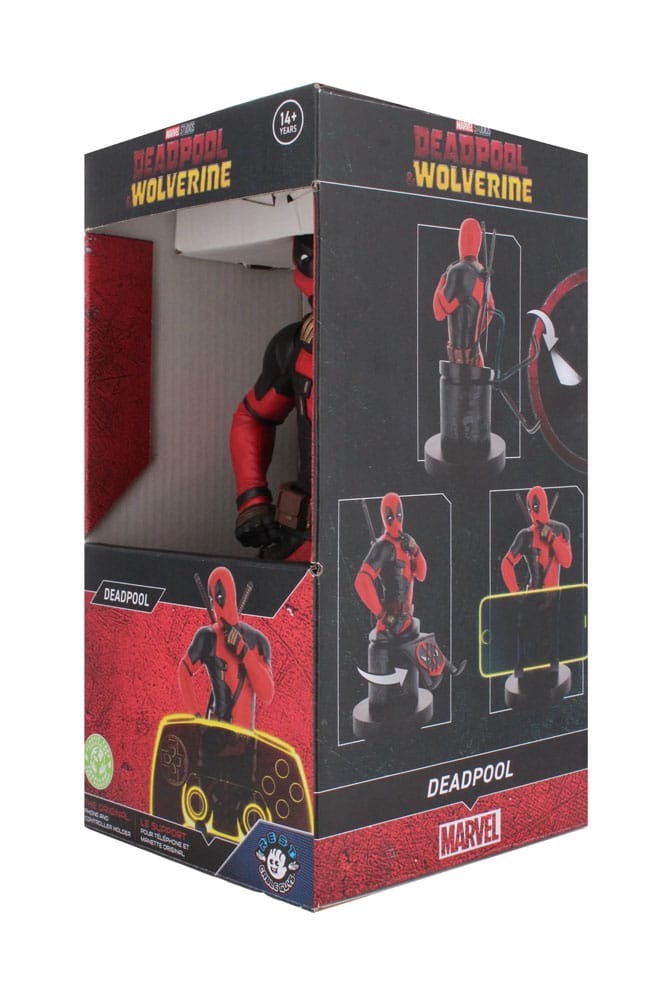 Marvel Cable Guys R.E.S.T Koleksiyon Şarj Standı Deadpool 3 23 Cm