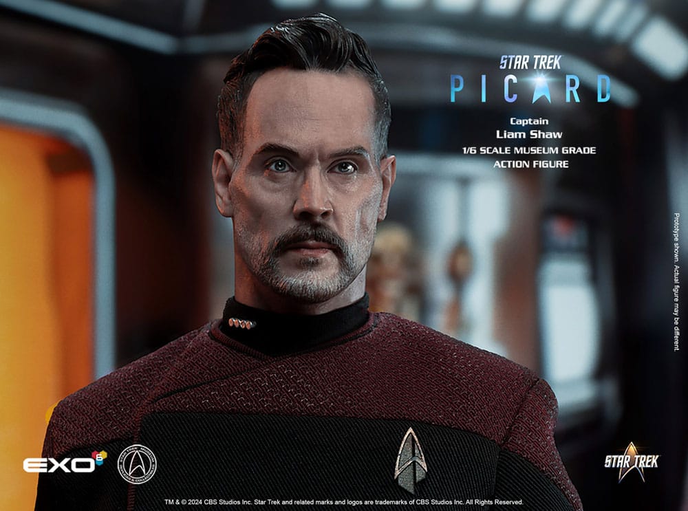 Star Trek: Picard Aksiyon Figürü 1/6 Kaptan Liam Shaw 30 cm