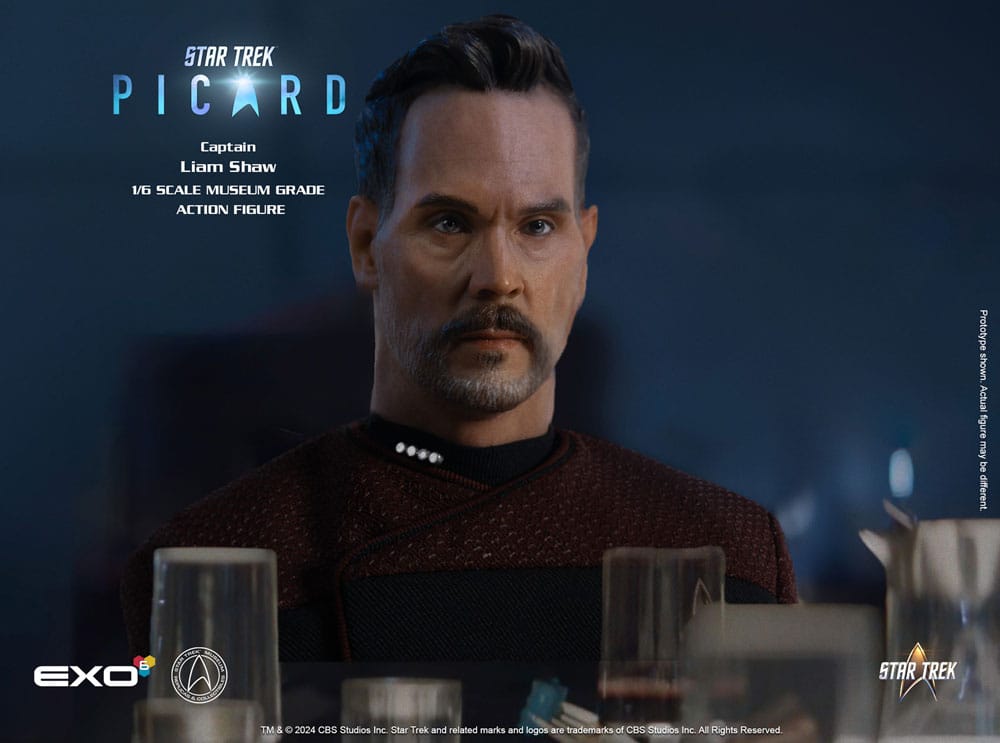 Star Trek: Picard Aksiyon Figürü 1/6 Kaptan Liam Shaw 30 cm