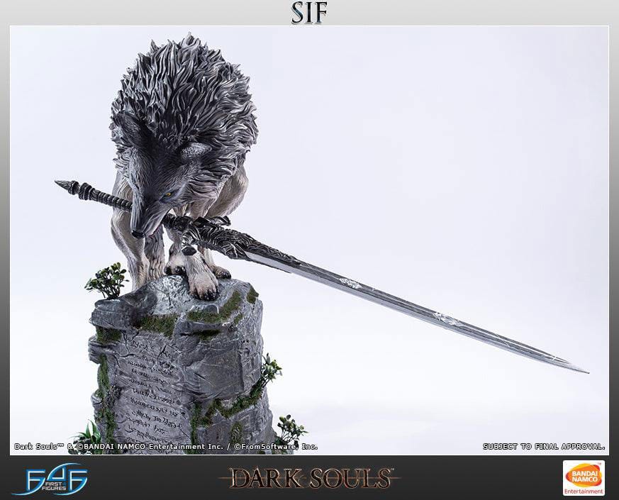 Dark Souls Statue den store grå ulv sif 64 cm