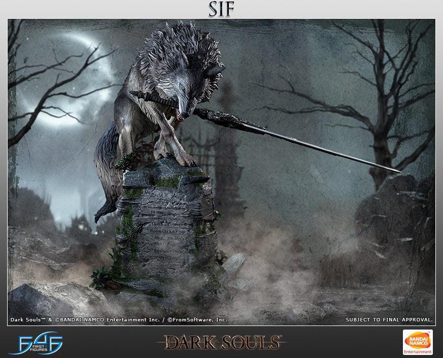 Dark Souls Statue Le grand loup gris SIF 64 cm