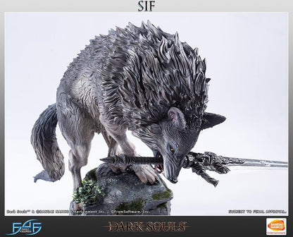 Dark Souls Statue den store grå ulv sif 64 cm