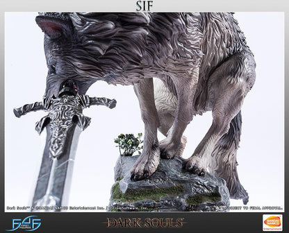 Dark Souls Statue Le grand loup gris SIF 64 cm