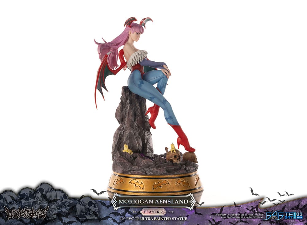 Darkstalkers PVC heykeli Morrigan Aensland Player 2 Varyant 25 cm