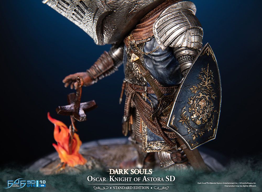 Dark Souls Statue Oscar, chevalier d'Astora SD 20 cm