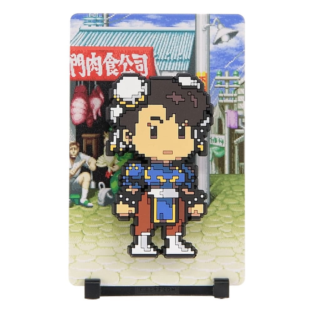 Street Fighter 2 FiGGYZ magneet verzamelobject Chun Li 11 cm