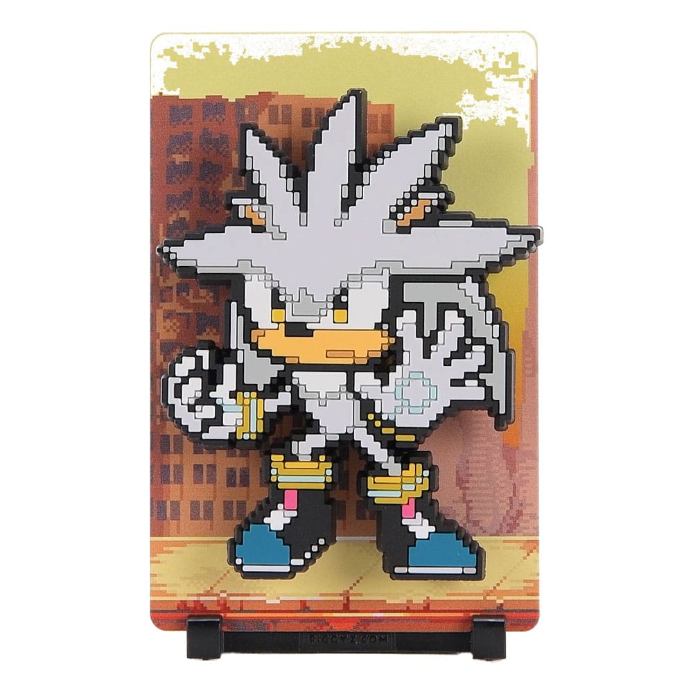 Sonic the Hedgehog (Moderne) FiGGYZ Magnet samleobjekt Sølv 11 cm