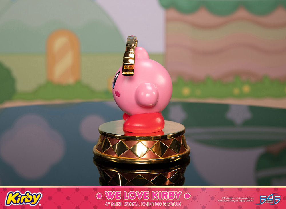 Kirby DieCast Statue We Love Kirby 10 cm