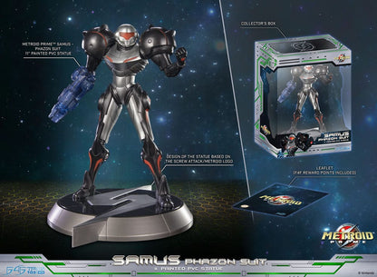 Metroid Prime PVC Heykeli Samus Phazon Suit Standart Baskı 28 cm