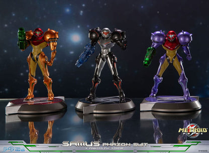 Metroid Prime PVC Heykeli Samus Phazon Suit Standart Baskı 28 cm