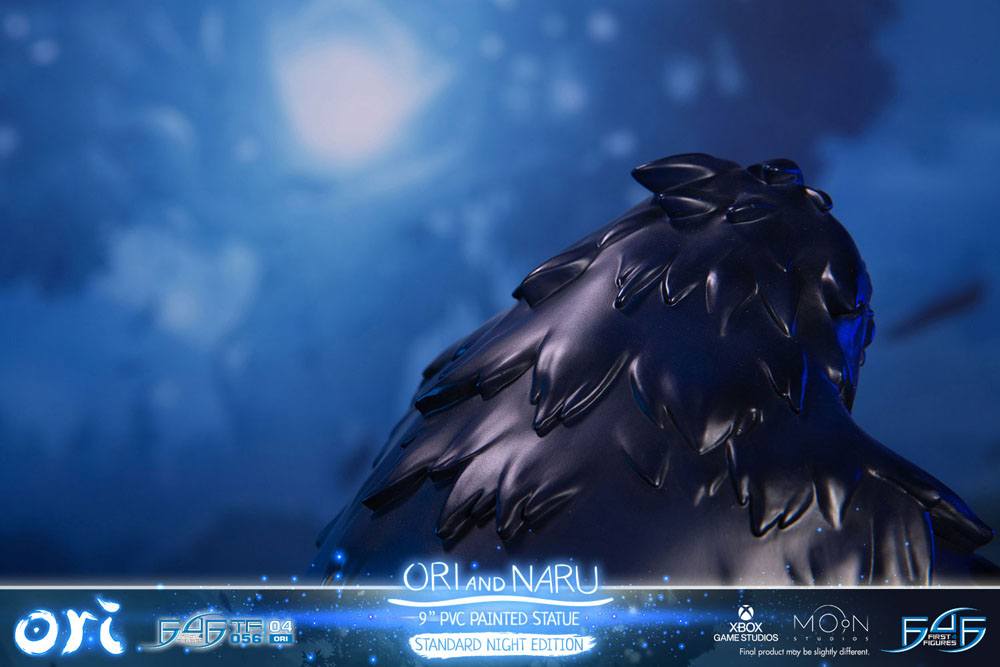 Ori et la statue de Blind Forest Pvc Ori & Naru Standard Night Edition 22 cm