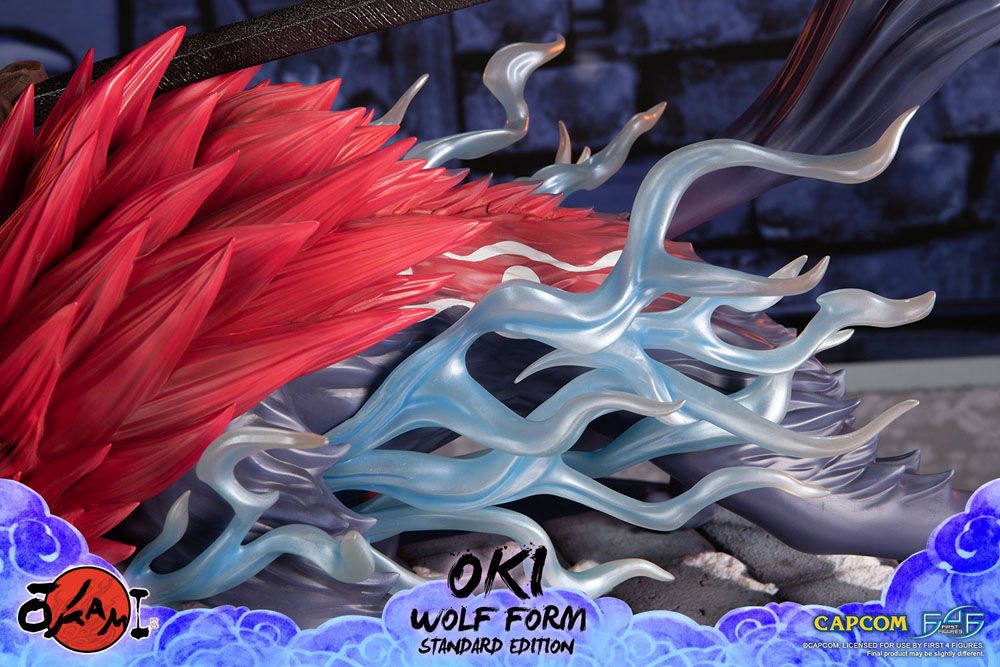 Okami kip Oki (oblik vuka) 35 cm