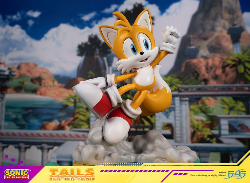Sonic the Hedgehog heykel kuyrukları 36 cm