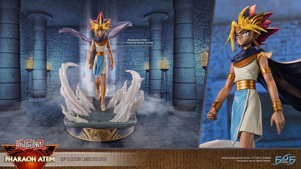 Yu-Gi-Oh! Estatua Faraón Atem 29 cm