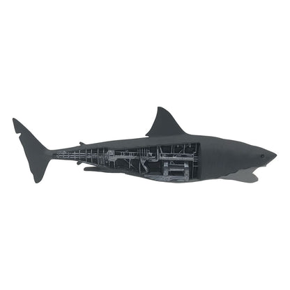 JAWS Prop Replica 1/1 Mechanische Bruce Shark 13 cm