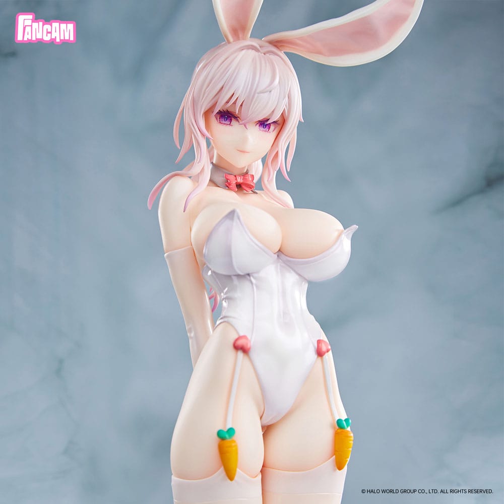 Original karaktär PVC -staty 1/6 Bunny Girls White 34 cm