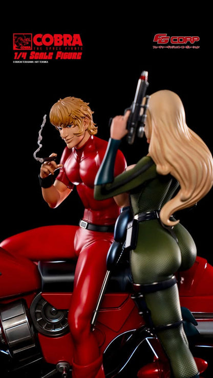 Space Pirate Cobra Statue 1/4 Cobra & Jane Royal (romdrakt Ver.) 47 cm