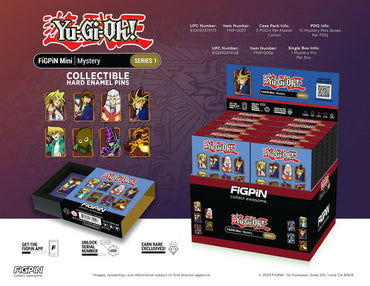 Yu-Gi-Oh: Series 1 Blind Box Emalje Pin-10 Stykke CDU