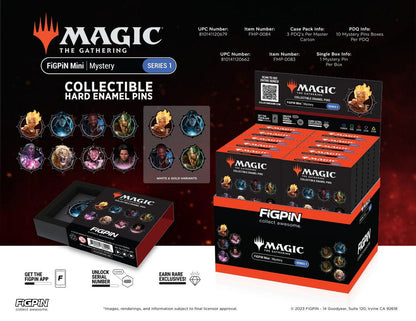 Magic The Gathering: Series 1 Blind Box Emalje Pin - 10 Piece CDU