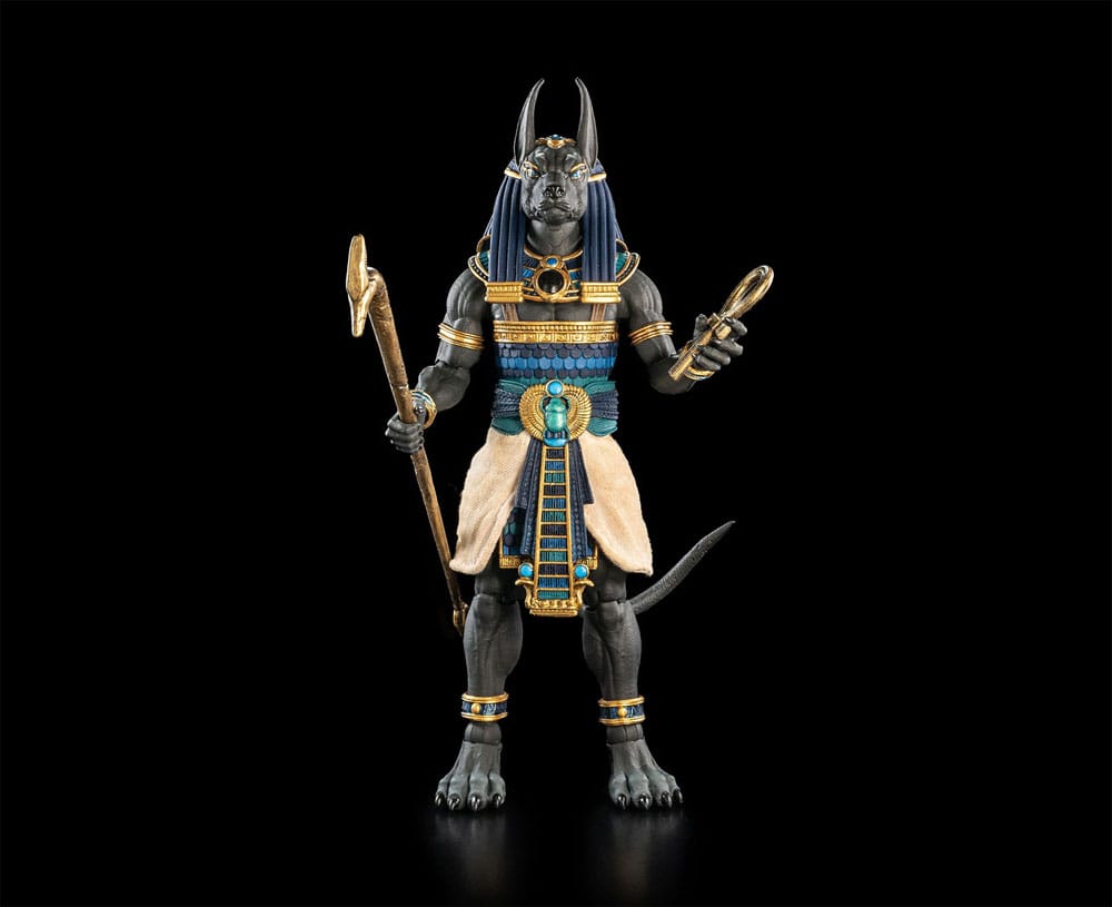 Figura Obscura Actionfigur Anubis Noir & Bleu