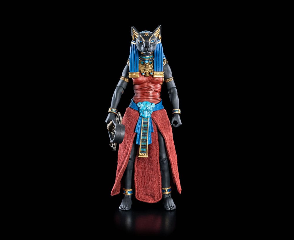 Figura Obscura Actiefiguur Bastet Zwart & Rood