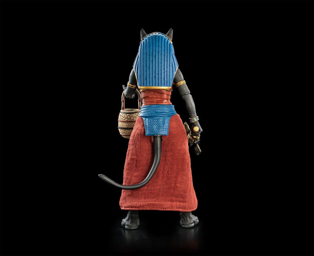 Figura Obscura Actiefiguur Bastet Zwart & Rood