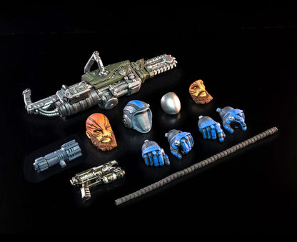 Légions cosmiques: Oxkrewe Livre un thraxxon Actionfigur Vellok Speer (Deluxe)