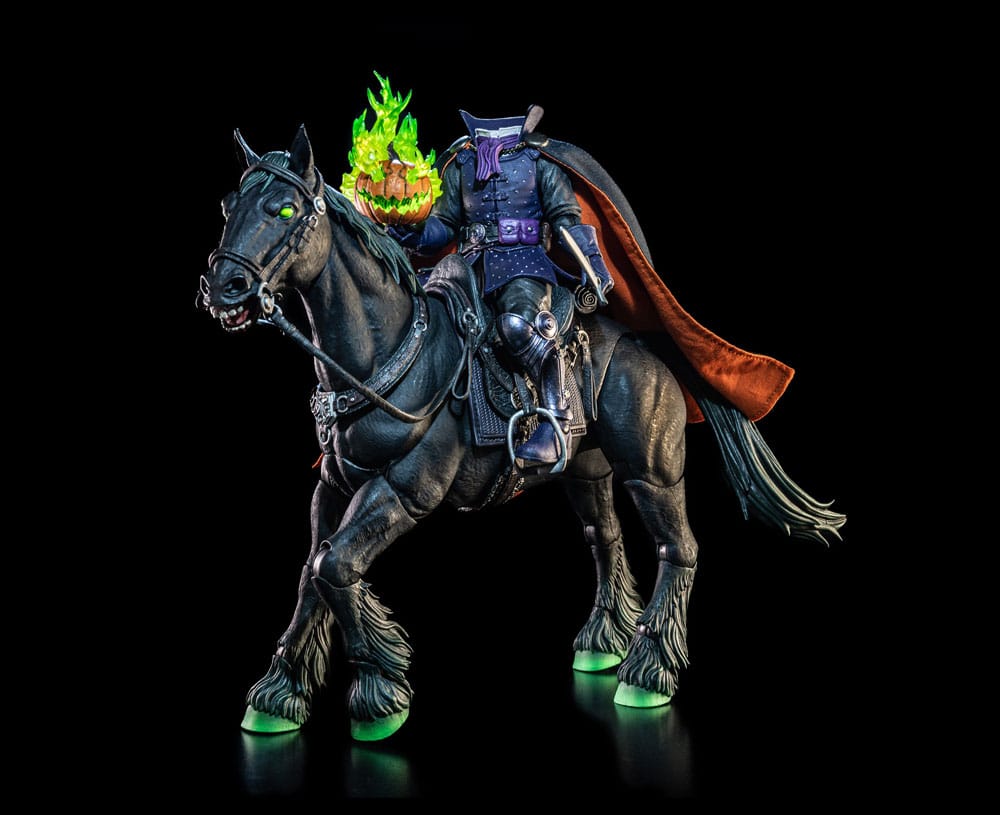 Figura Obscura Actionfigur Helleless Horseman Green Spectral