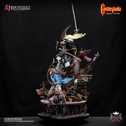 Castlevania: Symphony of the Night Elite Exclusive Statue 1/6 Alucard & Richter Belmont 91 cm