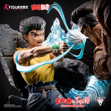 Yu Yu Hakusho Elite Estatua exclusiva 1/6 Yusuke vs Toguro 59 cm