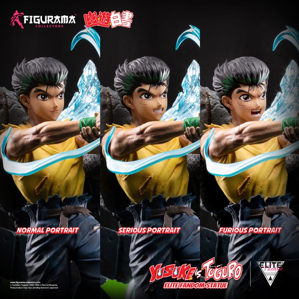 Yu Yu Hakusho Elite Estatua exclusiva 1/6 Yusuke vs Toguro 59 cm