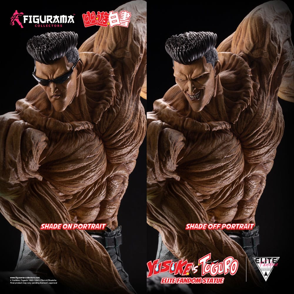 Yu Yu Hakusho Elite Estatua exclusiva 1/6 Yusuke vs Toguro 59 cm