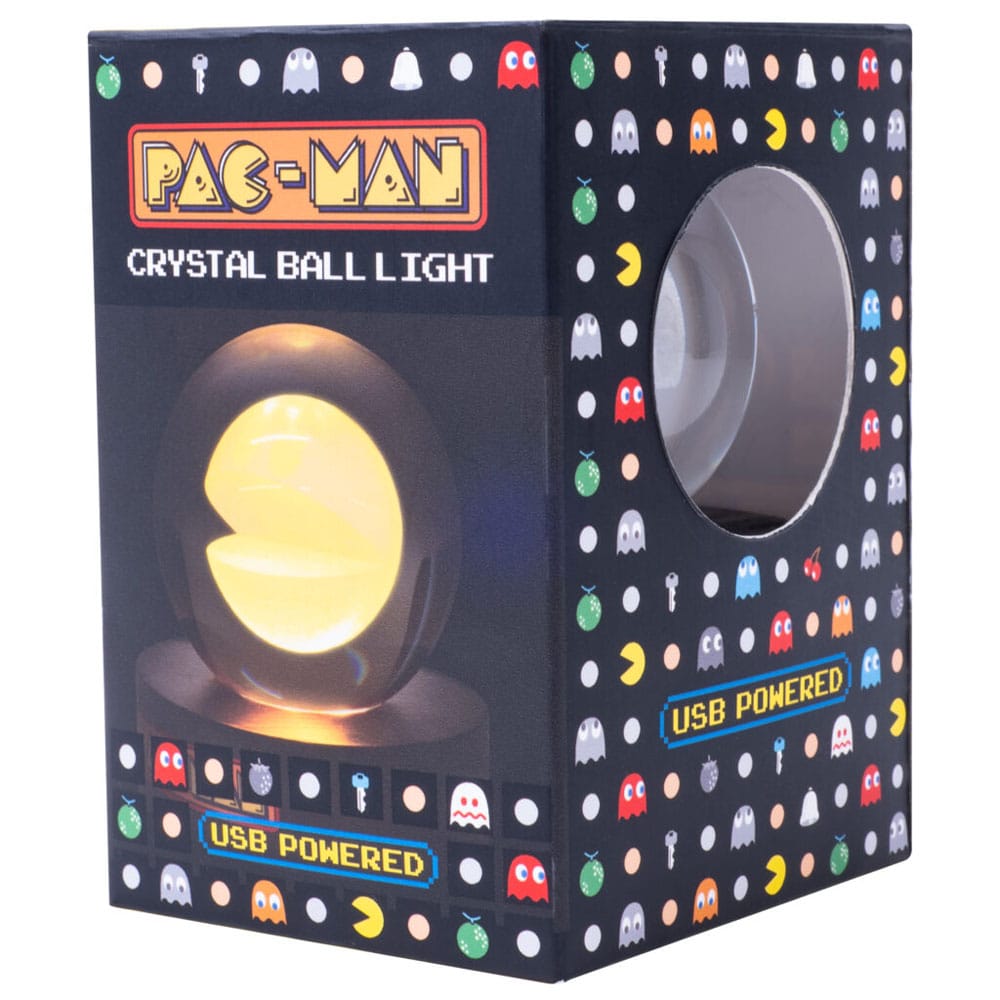 Pac-Man Lampe Kristallkugel 8 cm