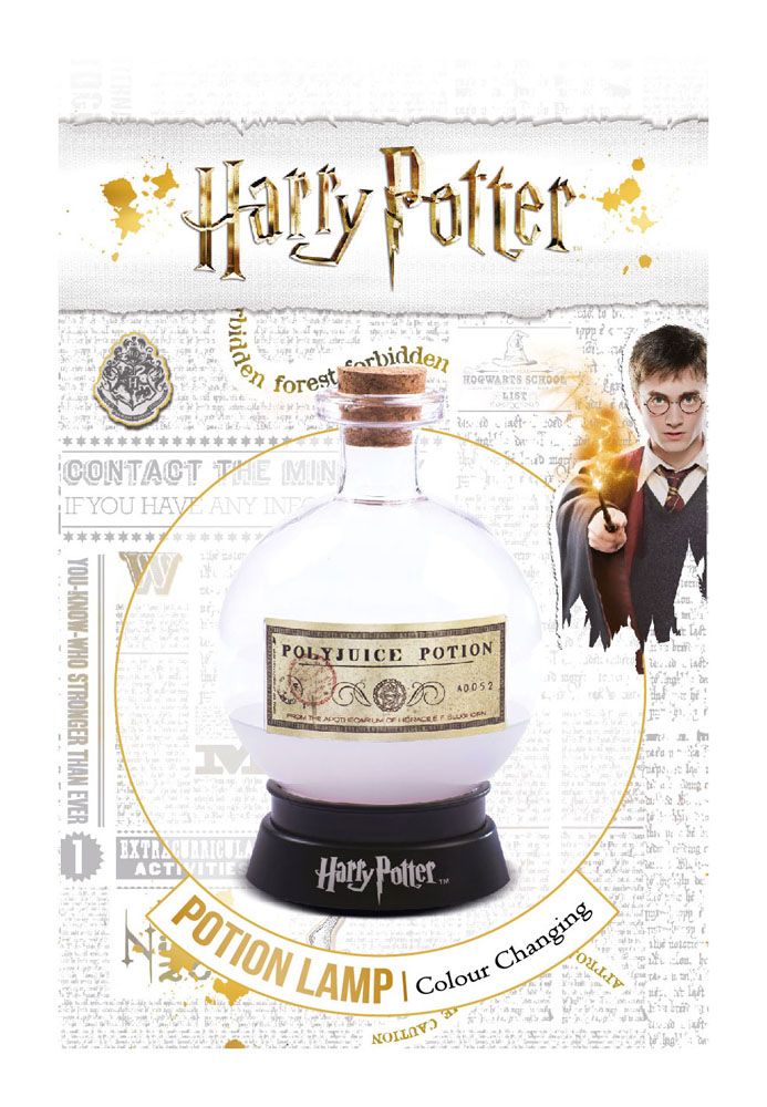 Harry Potter Colour-skiftende humørlampe Polyjuice Potion 14 cm