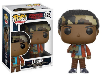 Stranger Things Pop! Tv -vinylfiguur Lucas 9 cm