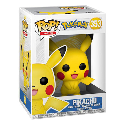 Pokemon Pop! Giochi in vinile figura pikachu 9 cm