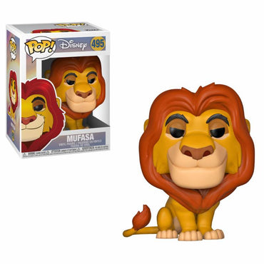 ¡El rey león pop! Figura de vinilo Disney Mufasa 9 cm