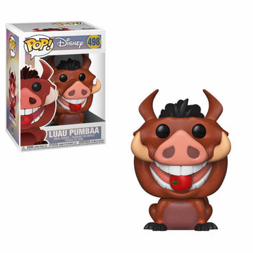 ¡El rey león pop! Disney Vinyl Figura Luau Pumbaa 9 cm