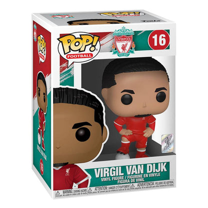 Liverpool F.C. Pop! Fodboldvinylfigur Virgil van Dijk 9 cm
