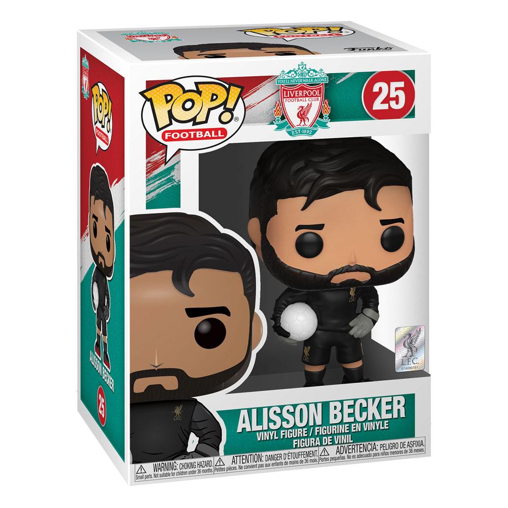 Liverpool F.C. Pop! Fodboldvinylfigur Alisson Becker 9 cm