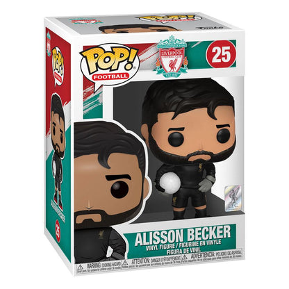 Liverpool F.C. Pop! Fodboldvinylfigur Alisson Becker 9 cm